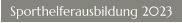 Sporthelferausbildung 2023