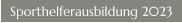 Sporthelferausbildung 2023
